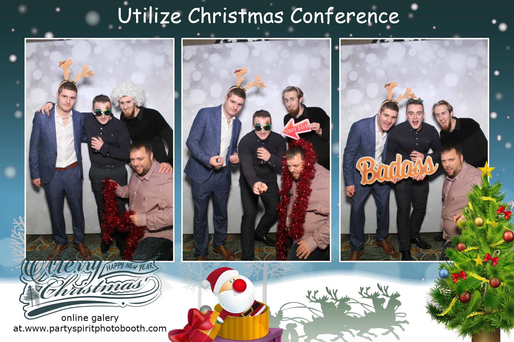 Utilize Christmas Conference | View more photos from the event at gallery.partyspiritphotobooth.com/u/PartySpiritPhotoBooth/Utilize-Christmas-Conference